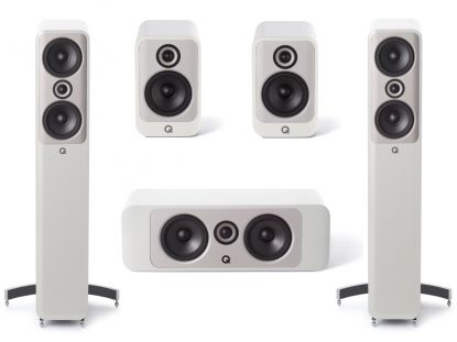Q-Acoustics Concept 50 Floorstand Home Cinema Set 5.0 white
