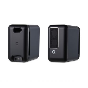 Q-Acoustics Q Active 200 Kompakt-Lautsprecher Paar, inkl. Active Steuereinheit, Google Chromecast Version, ohne Ständer 