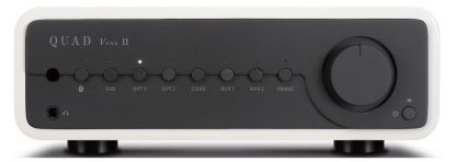 QUAD Venna II - Integrated Amplifier with Bluetooth and MM Phono-Stage hgl. white