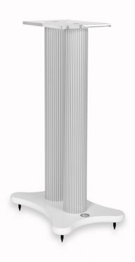 Solid Tech Radius 620 MM Speaker Stand base white / si