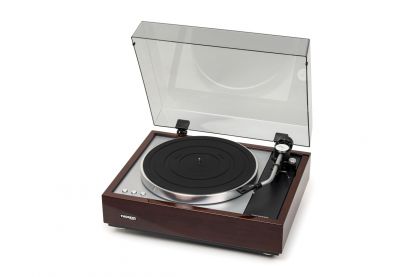 Thorens TD 1600 Turntable with TP 160 Tonearm hgl. Walnut with AT33EV