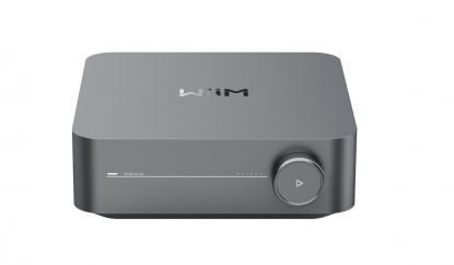 WiiM Amp - integrated amplifier with integrated streaming grey