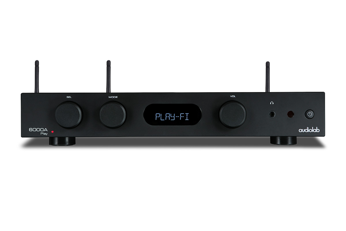 Audiolab 6000A Play Amplifier with DAC and Streamer integrated, black (checked return) 